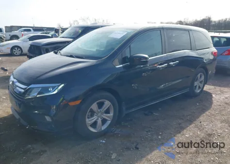 2019 Honda Odyssey Ex-L z USA, uszkodzony, nr VIN 5FNRL6H78KB130132